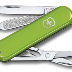 0.6223.43G Couteau suisse Victorinox Classic SD manche 58 mm Smashed Avocado