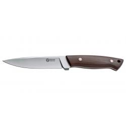 Boker Couteau Relincho Madera - Lame 128mm - Manche Guayacan - Etui Cuir