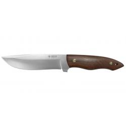 Boker Couteau Venador - Lame 140mm - Manche Guayacan - Etui Cuir