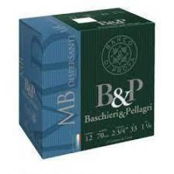 Cartouches B&P MB Dispersante cal.12/70 N°9