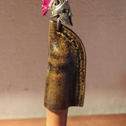 Etui Moulé en cuir opinel n°8