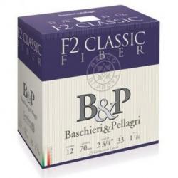 Cartouches B&P F2 Classic Fiber 33g BG - Cal. 12 x2 boites