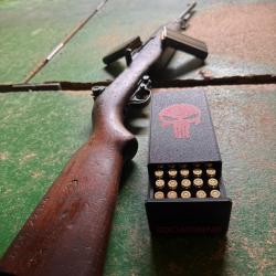 Boîte de munitions 3D tailles au choix Tout calibres effet au choix carbone/etoile/rugeux