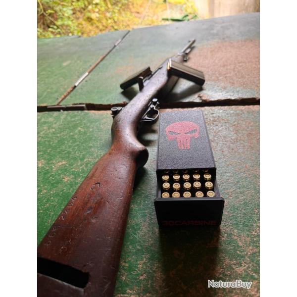 Bote de munitions 3D tailles au choix Tout calibres effet au choix carbone/etoile/rugeux