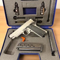 enchère 1 ! Pistolet TISAS ZIG PC9 1911 Inox 5" cal.9x19