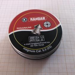 Munitions: plombs 5.5,Kandar magnum