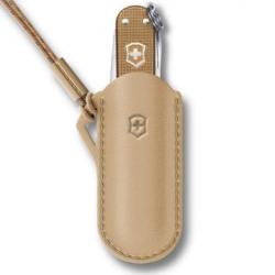 4.0670.49 Pochette cuir Victorinox pour couteau gamme Classic wet sand
