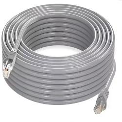 Câble Réseau Ethernet RJ45 CAT6 Gigabit - 20 mètres - Gris Haute Qualité