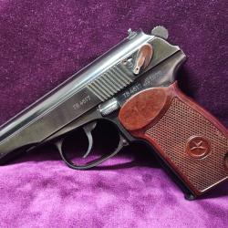 Pistolet Makarov, Izhevsk, calibre  9x18mak, 1976, URSS, Catégorie B