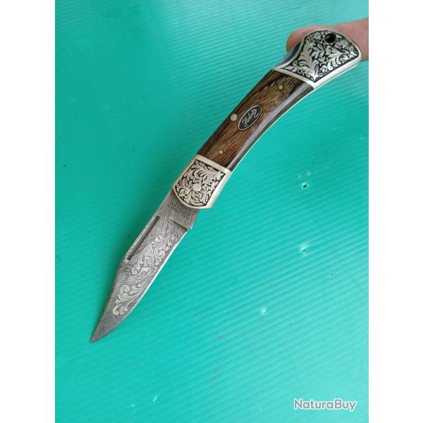 COUTEAU  C.JUL. HERBERTZ ACIER 440  .  PARFAIT ETAT  .  SUPERBE  PIECE  .