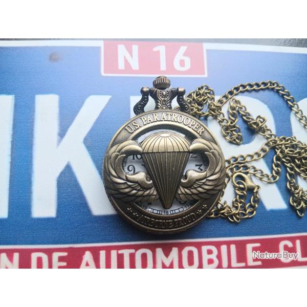 Montre  gousset US Paratrooper