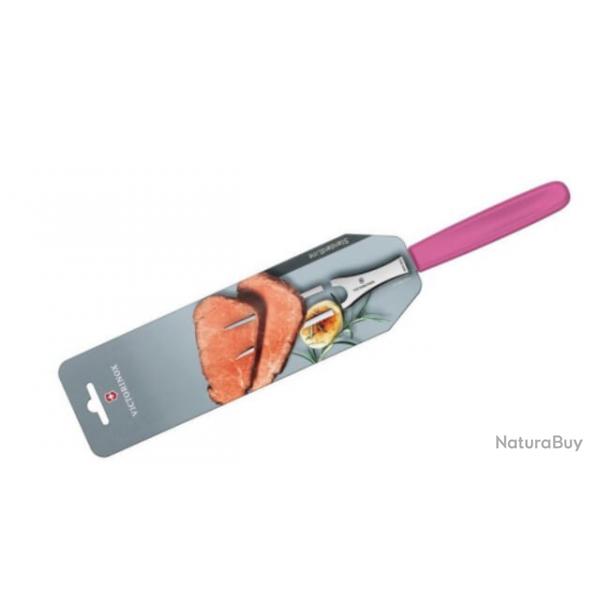 5.2103.15L5B rose Fourchette  dcouper 15 cm Victorinox swiss classic sur carte