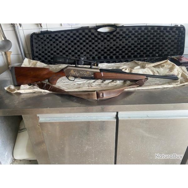 Carabine Browning winchester gauche + lunette