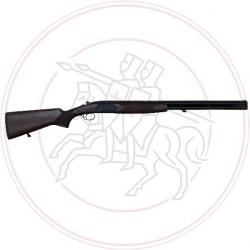 FUSIL SUPERPOSE HUGLU EAGLE 20-76 canon 71cm gravure faisan lièvre bascule noire