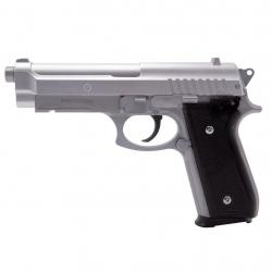 Réplique airsoft PT92 HPA series spring Cybergun - Métal Noir / argent