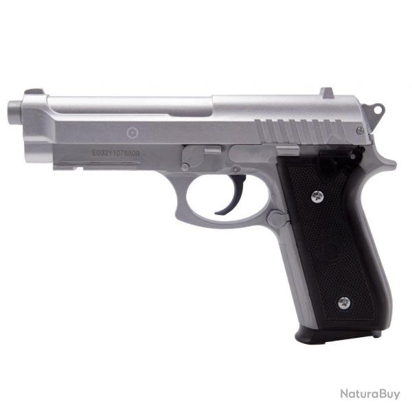 Rplique airsoft PT92 HPA series spring Cybergun - Mtal Noir / argent