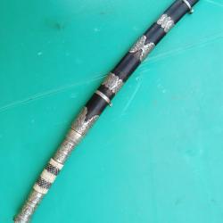 ANCIEN  SABRE  DHA  EN  ARGENT  BIRMAN  &  SON FOURREAU  .