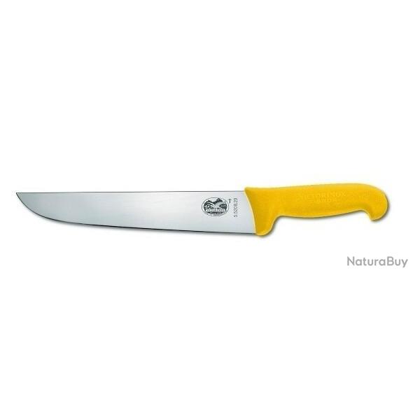 5.5208.36 Couteau de boucher 36 cm Victorinox manche jaune
