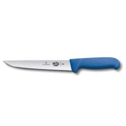 5.5502.22 Couteau à saigner Victorinox manche bleu 22 cm
