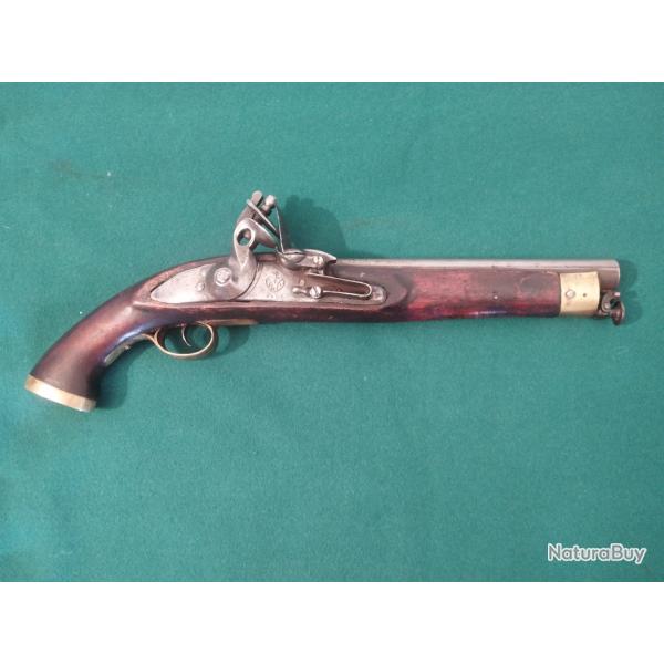 Pistolet  de type Anglais Compagnie des Indes  marque 1806