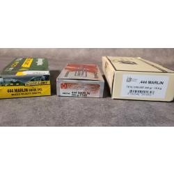 Lot de 60 balles 444 marlin # enchère 1e sans prix de reserve !!!
