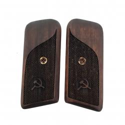 Plaquettes Tokarev TT 33 Bois Foncé - URSS - SKX INDUSTRIES