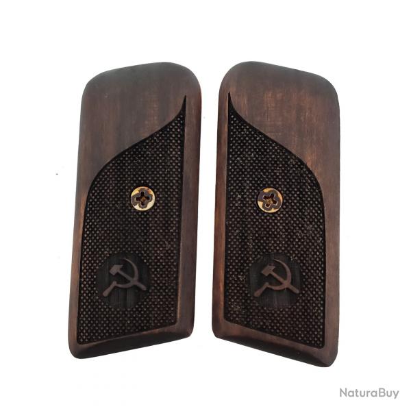 Plaquettes Tokarev TT 33 Bois Fonc - URSS - SKX INDUSTRIES