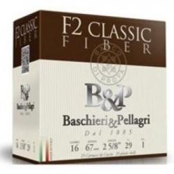 Cartouches B&P F2 Classic Fiber 29g BG - Cal. 16 x2 boites