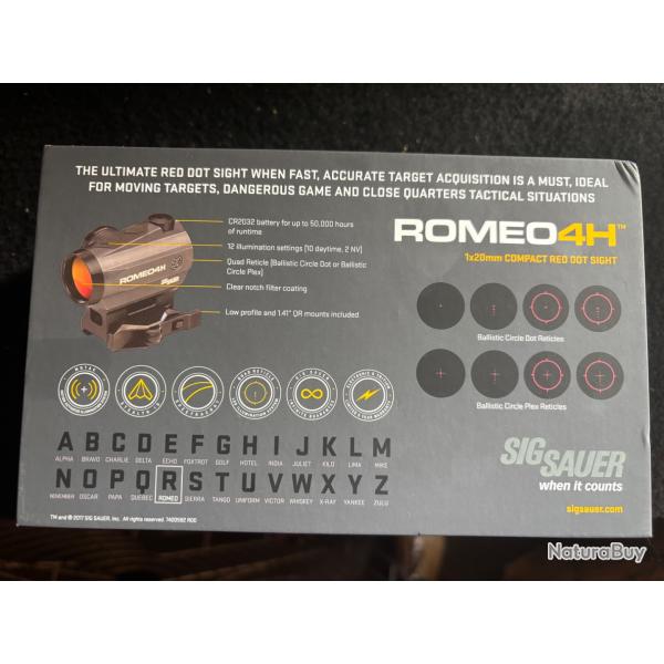 POINT ROUGE ROMEO H4