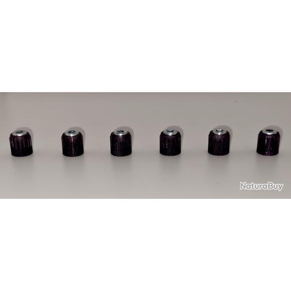 NEUF 6 SLUGS CALIBRE 50 T4E BOUT METAL