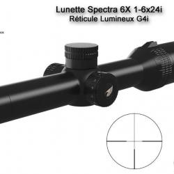 Lunette GPO Spectra 1-6x24 G4 IL SFP Mrad