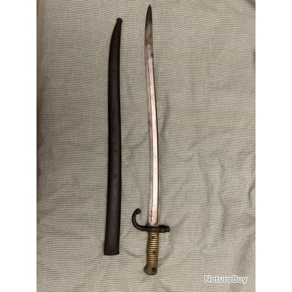 Baonnette franaise Chassepot 1873