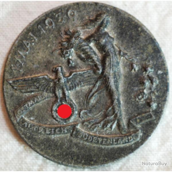 ++++ Insigne journe allemande WWII  1 MAI 1936 OSTMARK ALTREICH SUDETENLAND OUB25JOU001