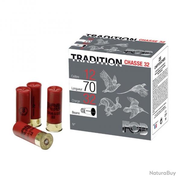 FOB tradition standard CAL.12/70 32G PB N7 x25