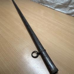 Ancien fourreau d'épée droit 19 eme