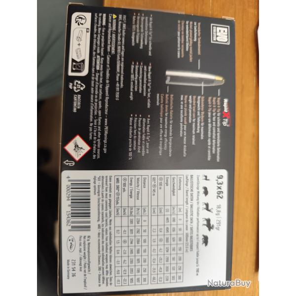 Balle Rws 9.3x62