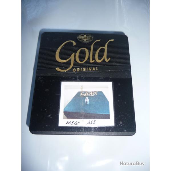 Plombs pour carabine PCP cal 9 mm .355 105 gr -