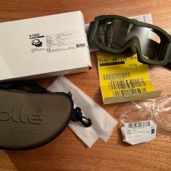 Masque tactique Bollé X1000 "clear" avec insert pour verres correcteurs