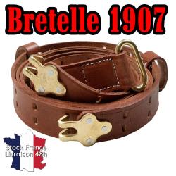 Bretelle 1907 - Marron doré - Stock France