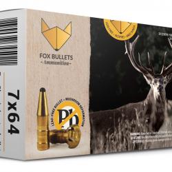 Boites de 20 cartouches Fox Bullets Fox Classic Hunter cal.7x64 130g