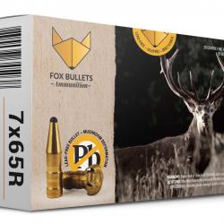 Boites de 20 cartouches Fox Bullets Fox Classic Hunter cal.7x65R 130g