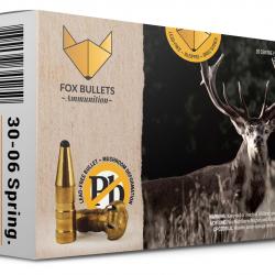 Boites de 20 cartouches Fox Bullets Fox Classic Hunter cal.30-06 165g