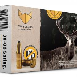 Boites de 20 cartouches Fox Bullets Fox Classic Hunter cal.30-06 180g