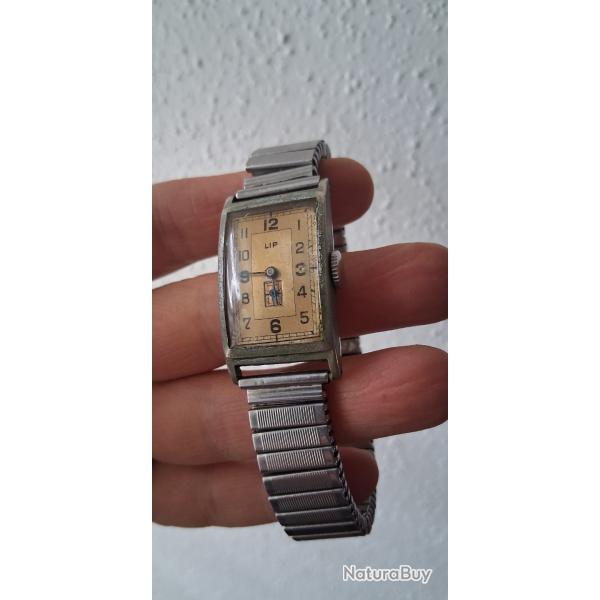 LIP CHURCHILL CAL.18 MONTRE MCANIQUE VINTAGE FABRIQUE EN FRANCE ANNES 40s
