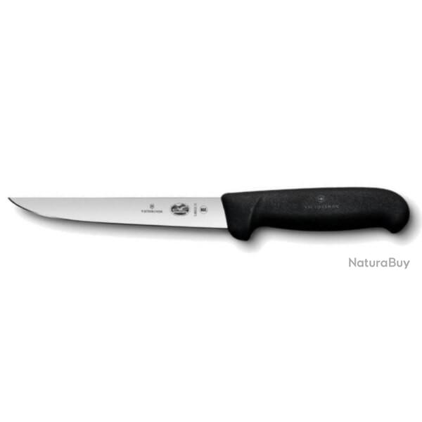 5.6003.15 Couteau  saigner 12 cm Victorinox manche noir
