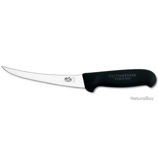 Dsosseur lame courbe flexible 12 cm Victorinox manche Noir 5.6613.12