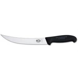 Couteau abattre lame dos renversé 25 cm Victorinox manche Noir 5.7203.25