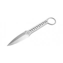 Boker Couteau Voodoo - Lame 85mm - Manche Acier - Etui Kydex