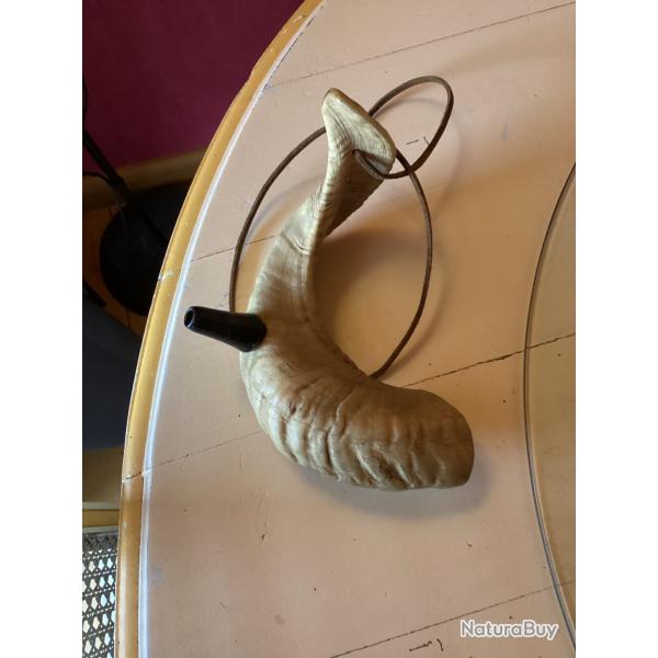 Trompe de chasse corne de blier