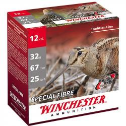 CARTOUCHES WINCHESTER SPÉCIAL FIBRE - CAL.12/67 - 32Gram - BG - X25